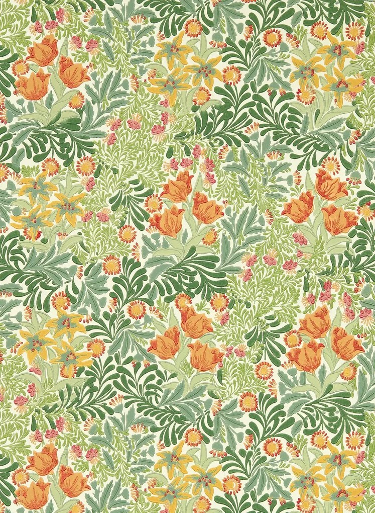 Morris & Co Carta da parati Bower - Herball/ Weld