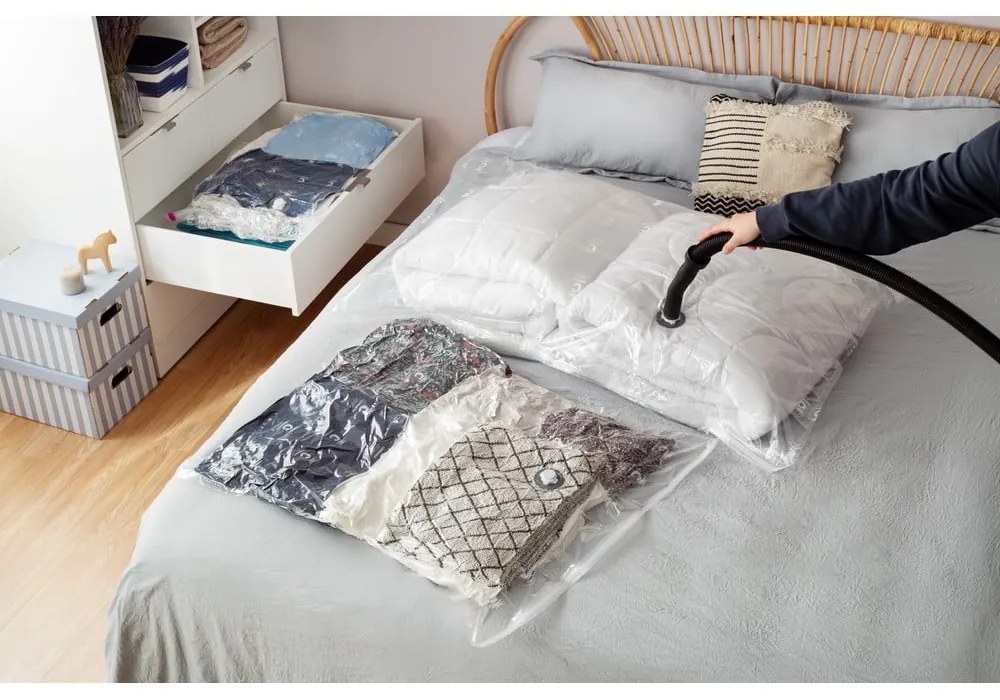 Scatole di cartone con coperchio in set da 2 pezzi Stripes - Compactor