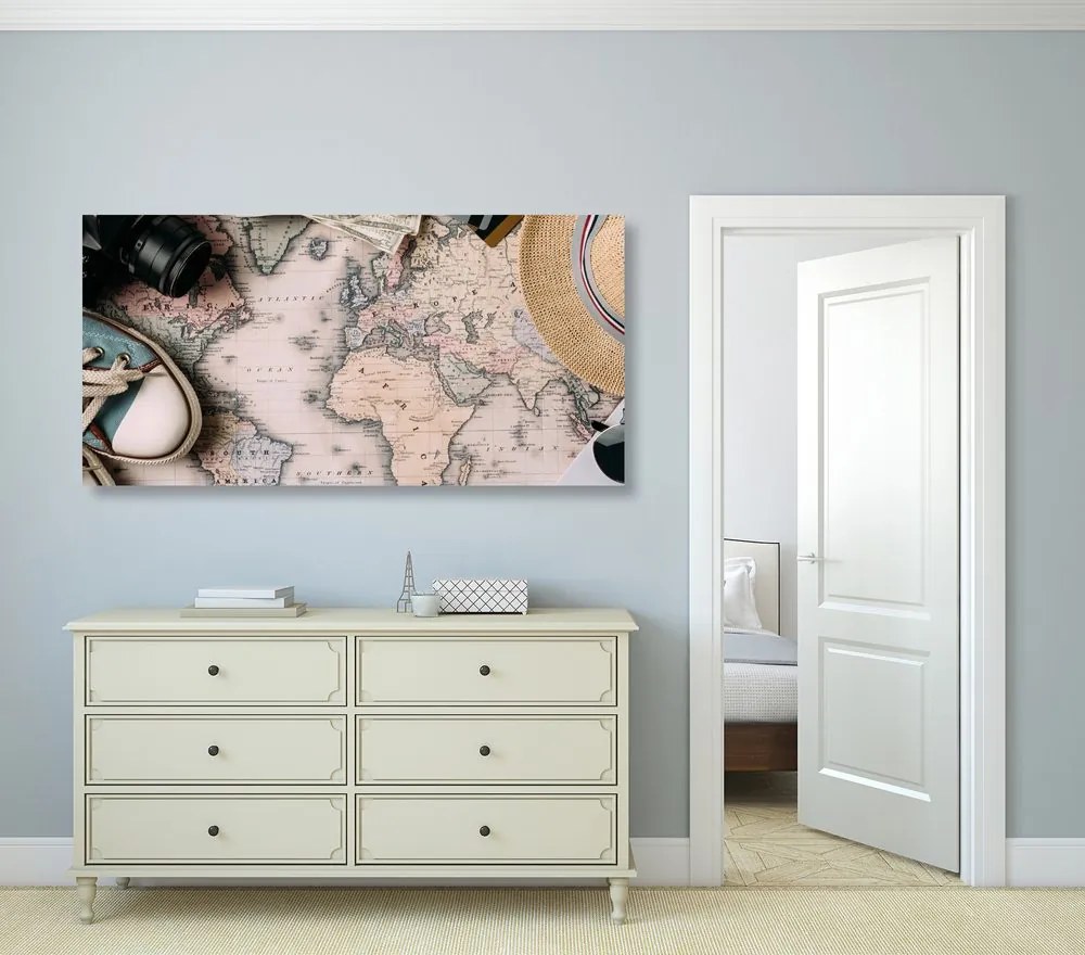 Quadro su tela – Viaggiatore