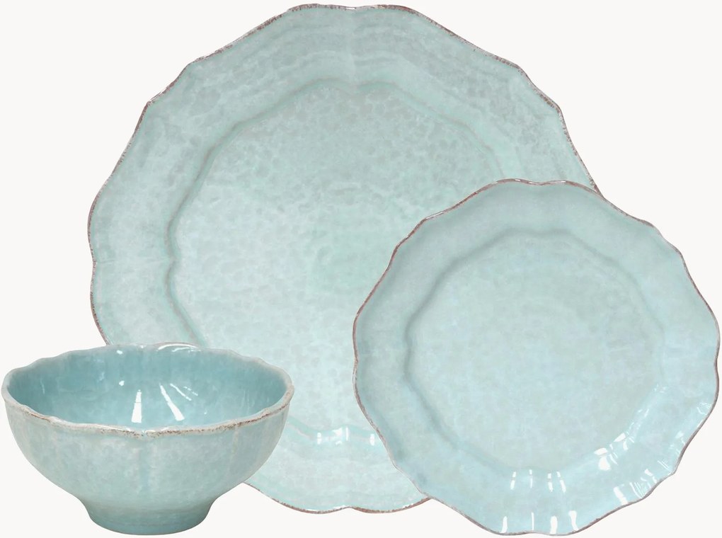 Servizio di piatti Impressions con ciotola, 12 pezzi