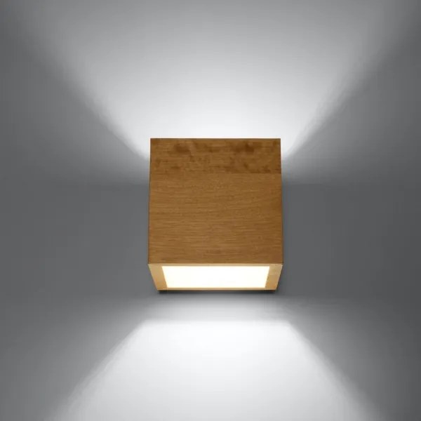 Sollux SL.0491 - Applique QUAD 1xG9/8W/230V legno