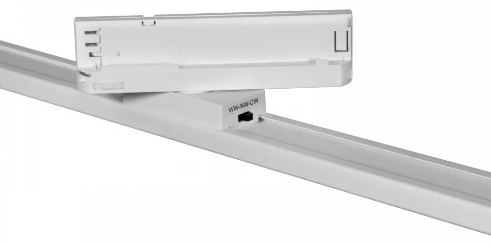 Lampada LED Lineare 42W binario Trifase 120cm 90° con driver Philips Colore Bianco Variabile CCT