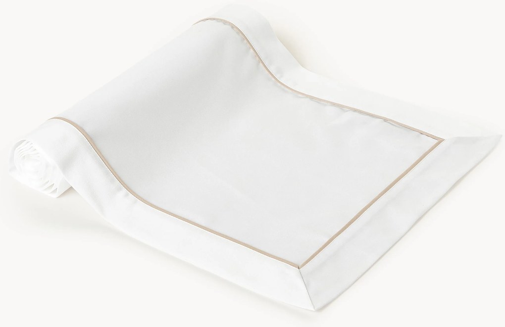 Runner in raso di cotone Tatiana