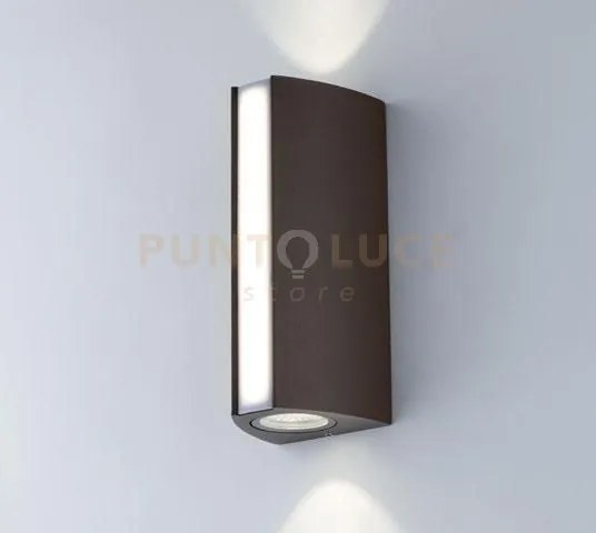 Applique triemissione led ray bronzo 14w 1490lm cct 3000k / 4000k i...