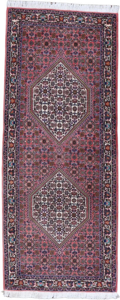 Bidjar Tappeto 80x190 (Iran) Annodato A Mano