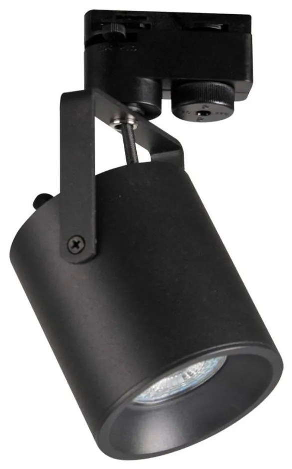 Faretto per sistema a binario MINOR 1xGU10/10W/230V nero