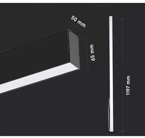 Lampadario LED su filo SAMSUNG CHIP LED/40W/230V 3000-6400K