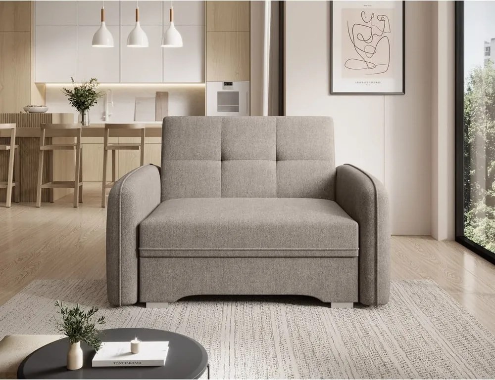 Poltrona beige Laine – ELTAP