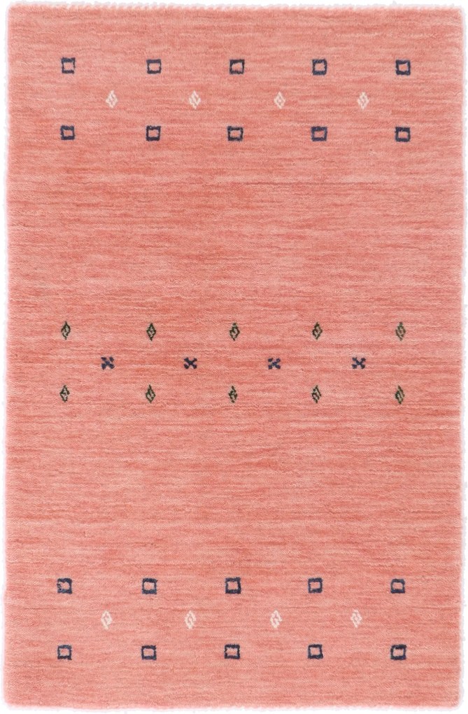 Tappeto orientale 90 x 60 (Indian) Annodato A Mano