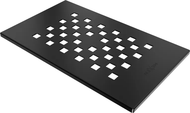 Mexen Hugo maschera per piatto doccia, nero - 42910070