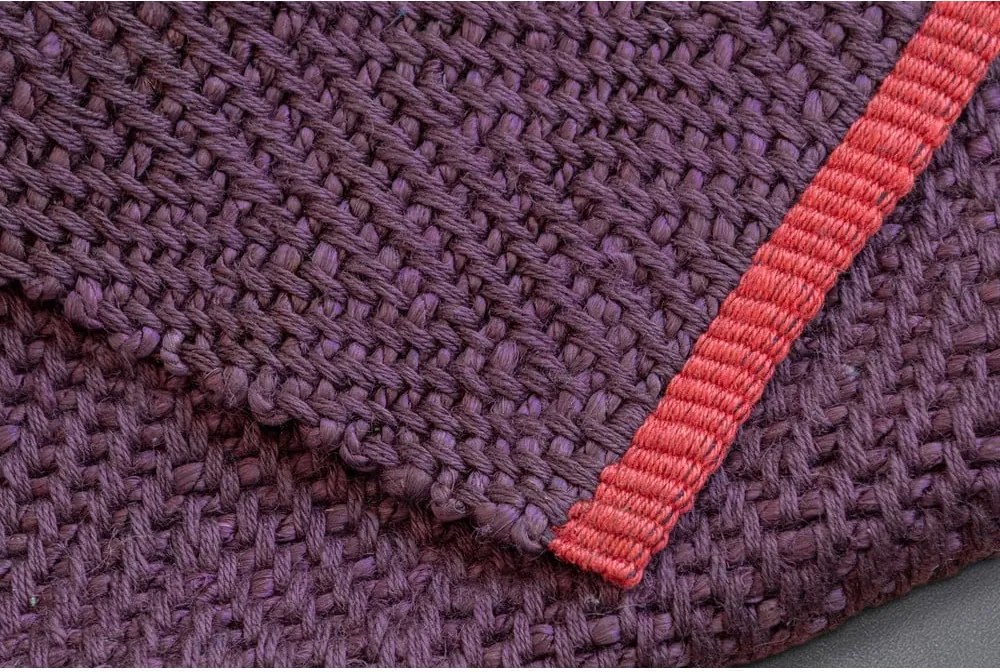 Passatoia burgundy in iuta 70x150 cm Notes – Mette Ditmer Denmark