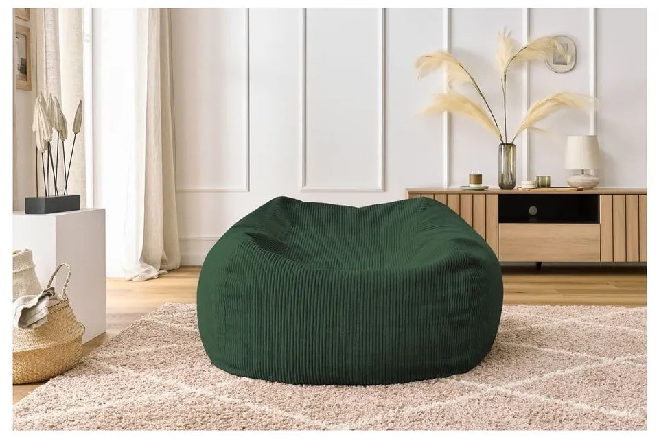 Puof a sacco verde Voltaire – Bobochic Paris