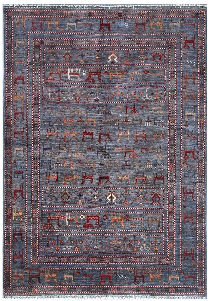 Samarkand Tappeto 250 x 170 (Pakistan) Annodato A Mano