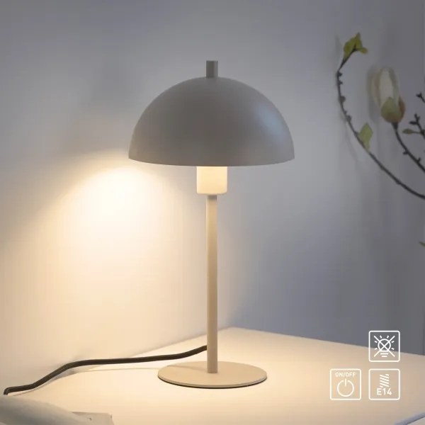 Schöner Wohnen 11726-39 - Lampada da tavolo ALI 1xE14/15W/230V grigia