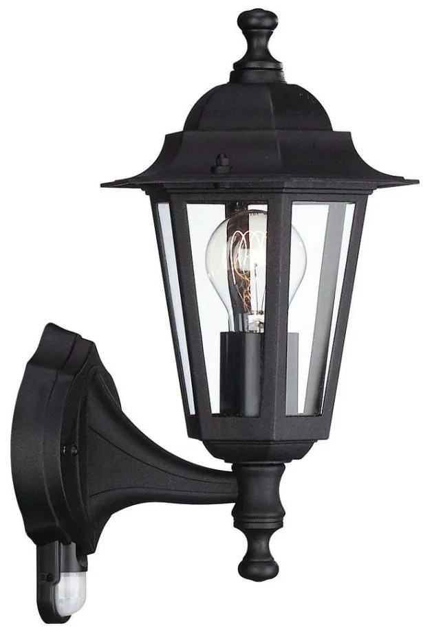 Philips 1747330PN - Applique da esterno con sensore 1xE27/60W/230V IP44