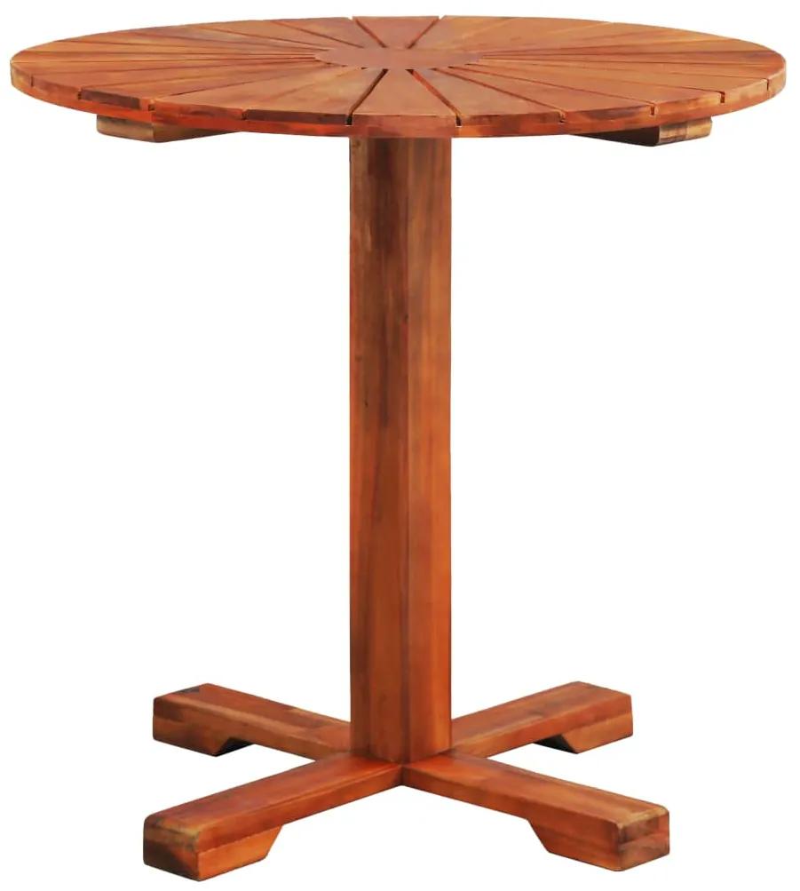Tavolo da bistrot 70x70 cm in legno massello di acacia