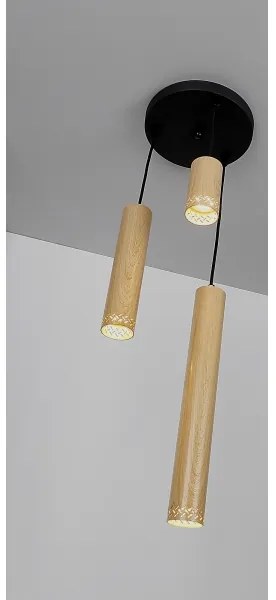 Lampadario su filo TUBO 3xGU10/25W/230V