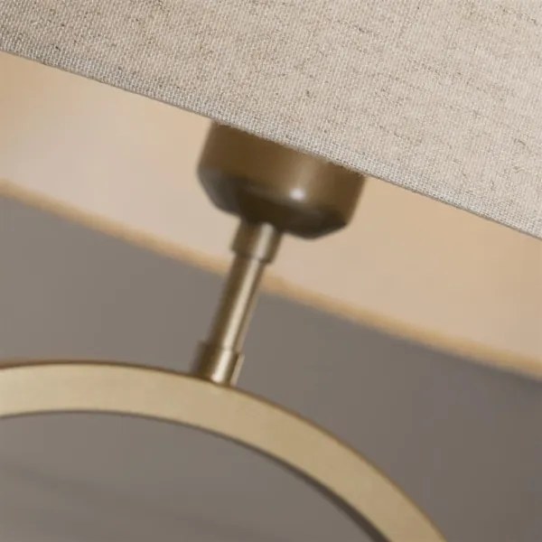 Searchlight EU93102NA - Lampada da tavolo ELEGANT, 1xE27/60W/230V, crema