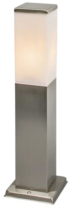 Lampada da esterno Smart 45 cm acciaio incl. Wifi P45 - Malios