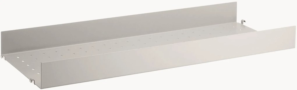Ripiano in metallo String System, larg. 78 x prof. 30 cm