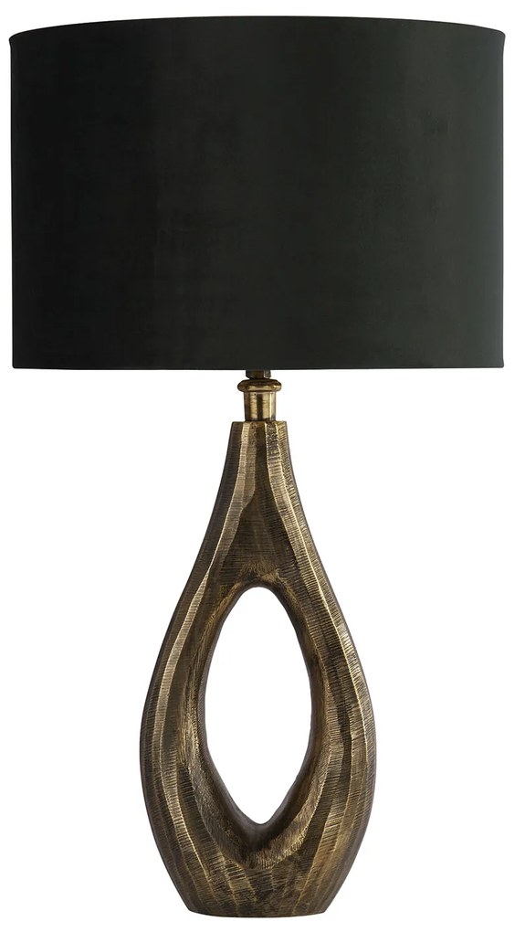 Lampada Da Scrivania Contemporanea Bucklow Ottone 1 Luce E27 Senza Paralume