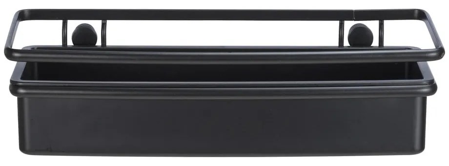 Mensola doccia nera , 30 x 9 cm Molinella - Wenko