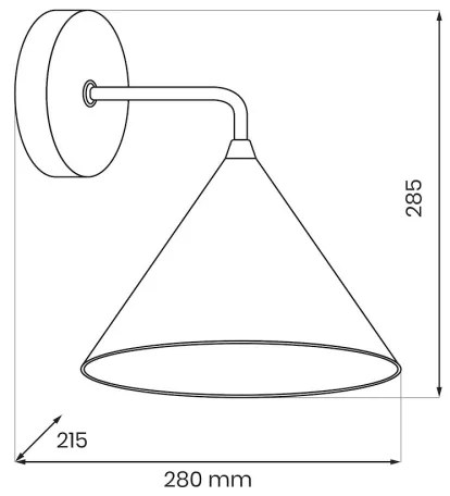 Lampada da parete CAPITAL 1xGX53/15W/230V tortora