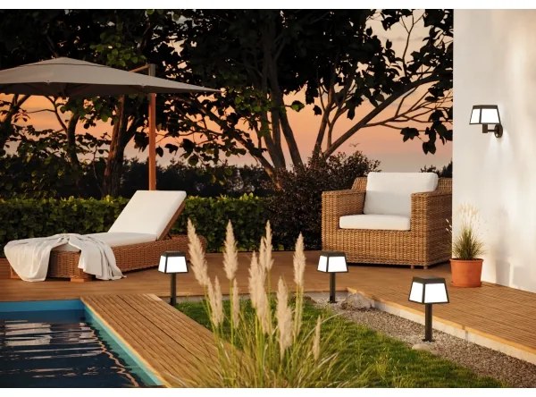 Eglo 901074 - Lampada solare LED con sensore ALTILIA LED/7,5W/3,7V 56 cm IP44