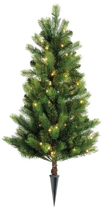 Albero di Natale artificiale D52X verde H 180 cm x Ø 65 cm