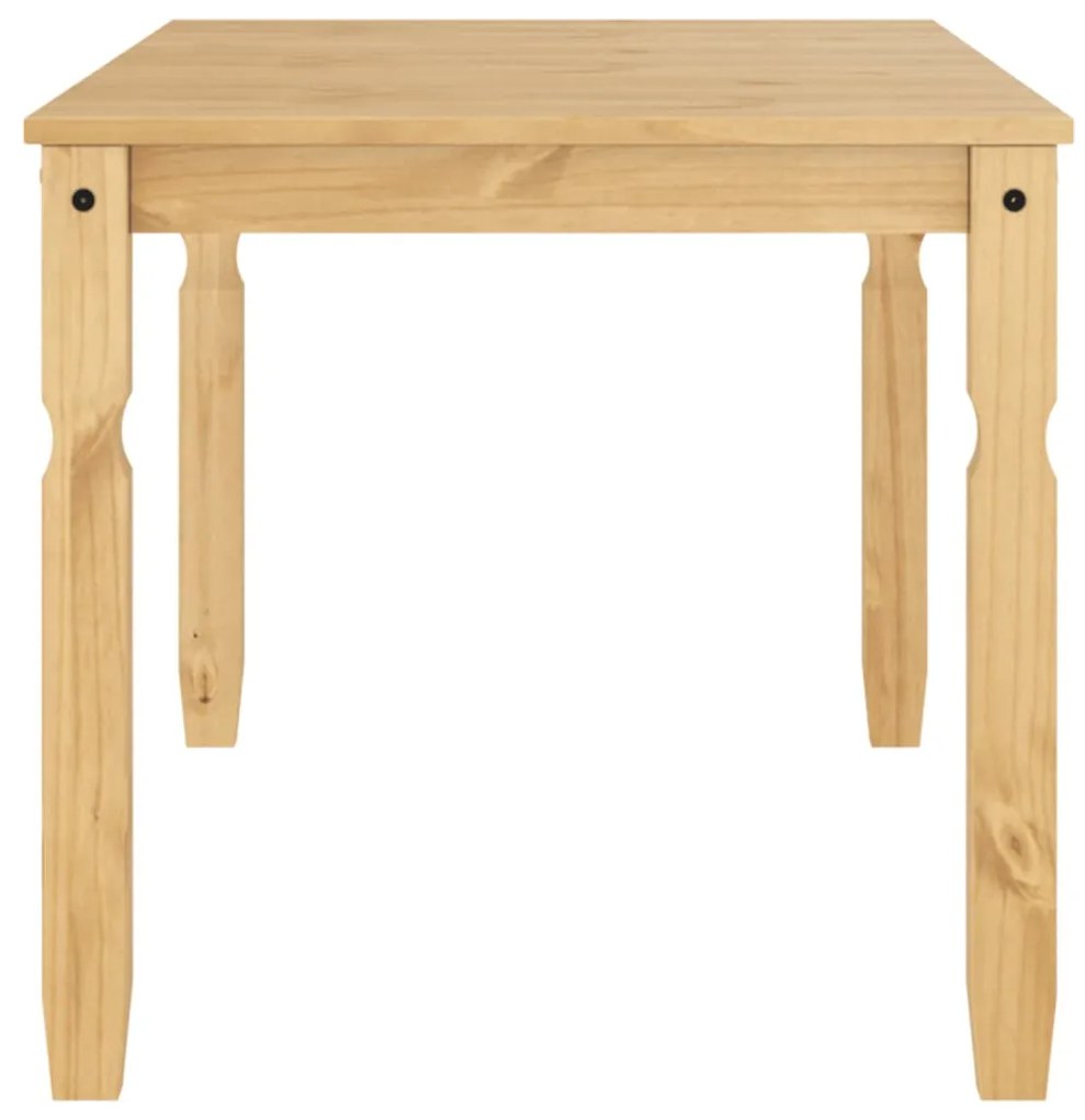 Tavolo da pranzo corona 160x80x75 cm in legno massello di pino