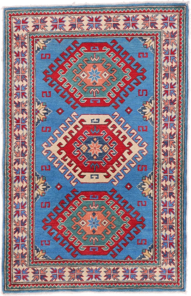 Kazak Tappeto orientale 150x100 (Pakistan) Annodato A Mano