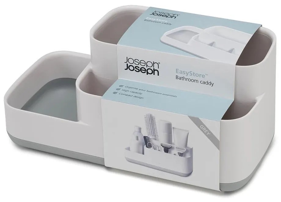 Supporto universale bianco per il bagno EasyStore Caddy - Joseph Joseph