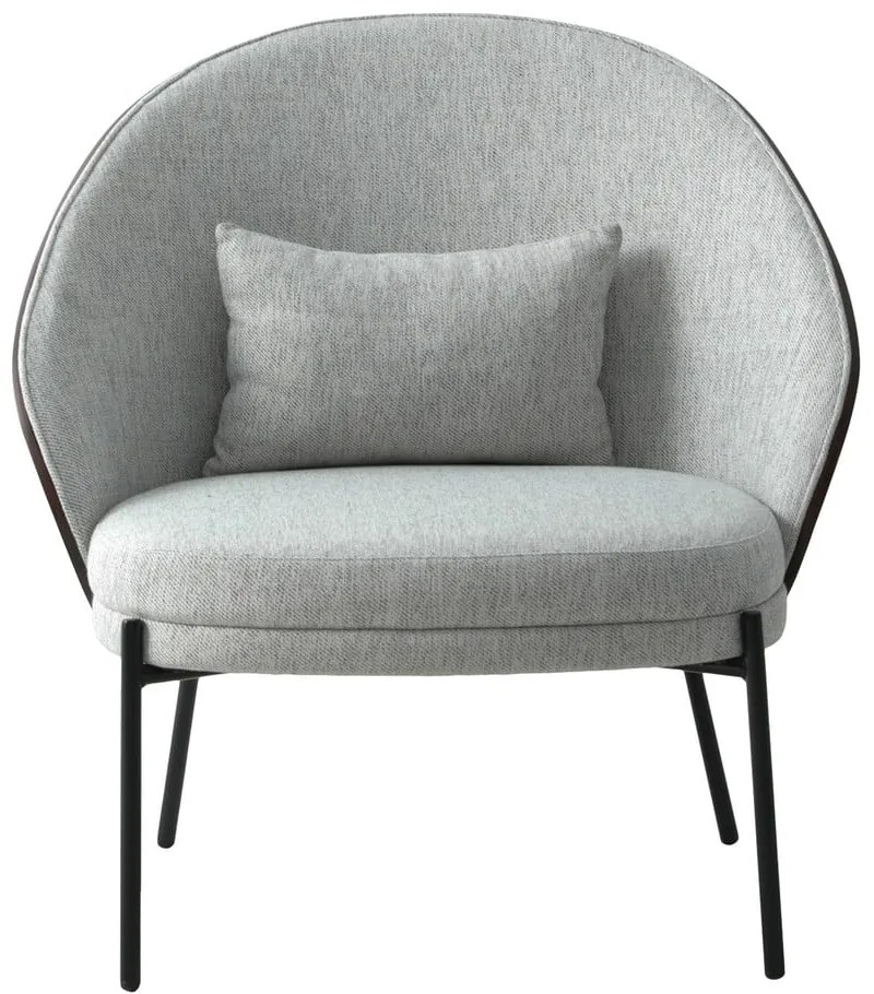 Poltrona grigio chiaro Canelas - House Nordic