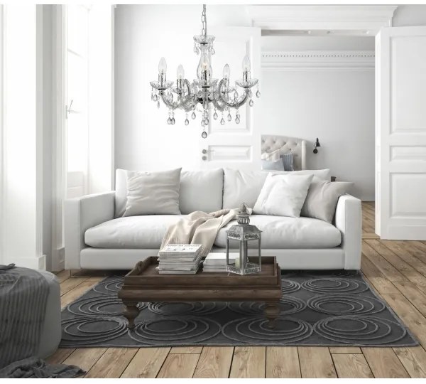 Globo 63116-5 - Lampadario su catena CUIMBRA 5xE14/40W/230V