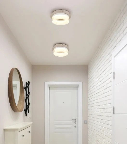 Globo 48046D - Plafoniera LED ZARA LED/8W/230V 3000K Ø 16 cm