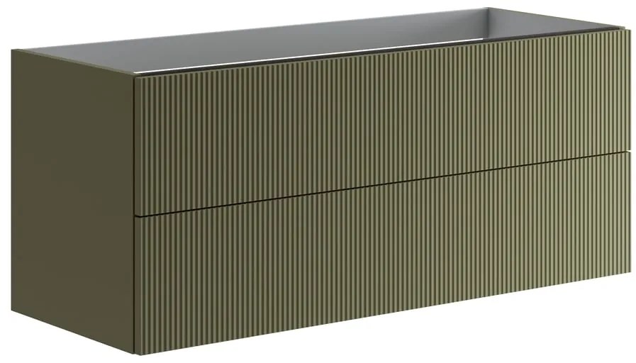 Cassetti in truciolare laccato opaco verde salvia Opera L 36 x L 45 cm