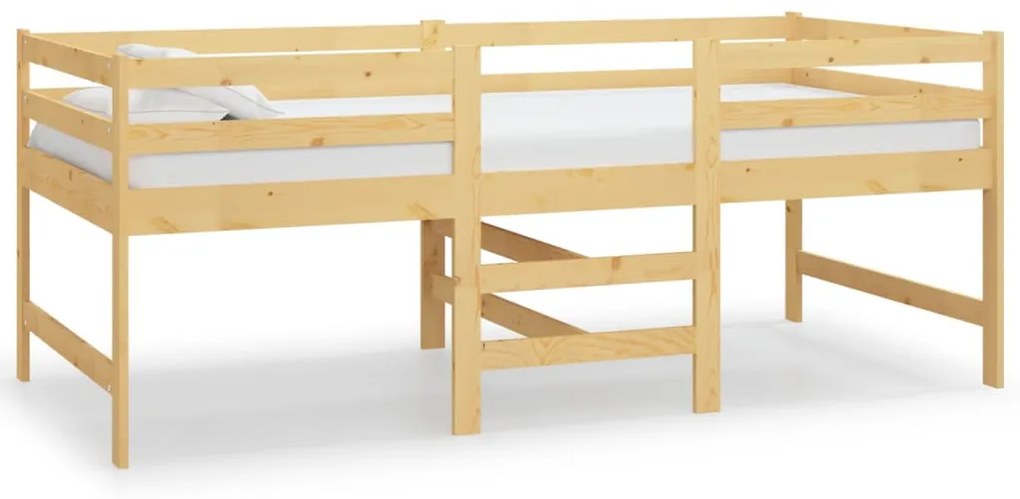 Giroletto 90x200 cm in legno massello di pino