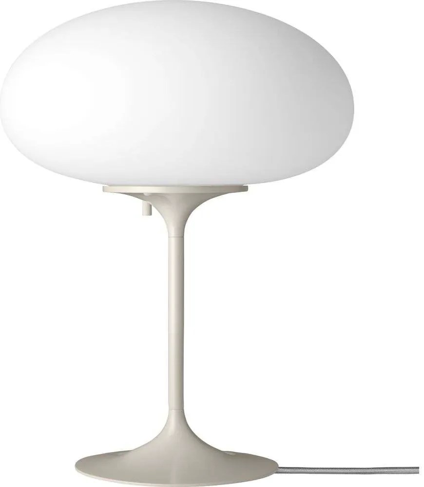 GUBI - Stemlite Lampada da Tavolo H42 Dimmerabile Pebble Grey GUBI