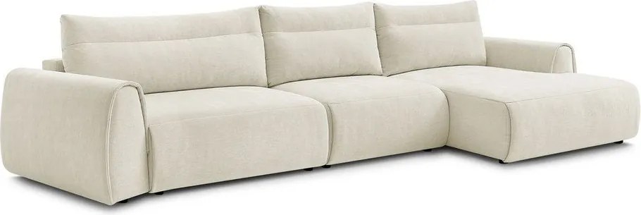 Divano angolare beige Aden – Bobochic Paris