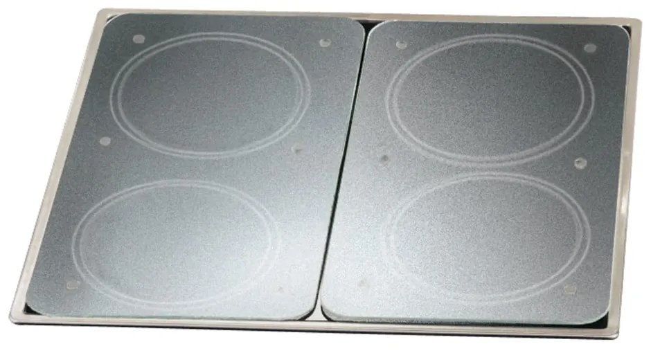 Set di 2 coperchi in vetro per stufa Trasparente Universal - Wenko