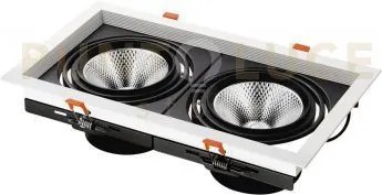 Incasso destiny per modulo led compatibile con ar111  33.5x18.5cm 2...