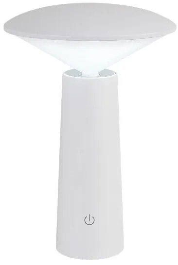 Rabalux 77146 -LED Lampada da tavolo touch ricaricabile e dimmerabile POLPERRO LED/3W/3,7V 1200mAh bianco