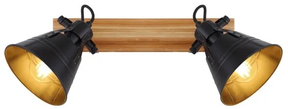 Globo 15466S-2 - Faretto GÜNTHER 2xE27/60W/230V