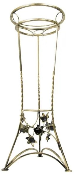 Portafiori 72x28 cm oro