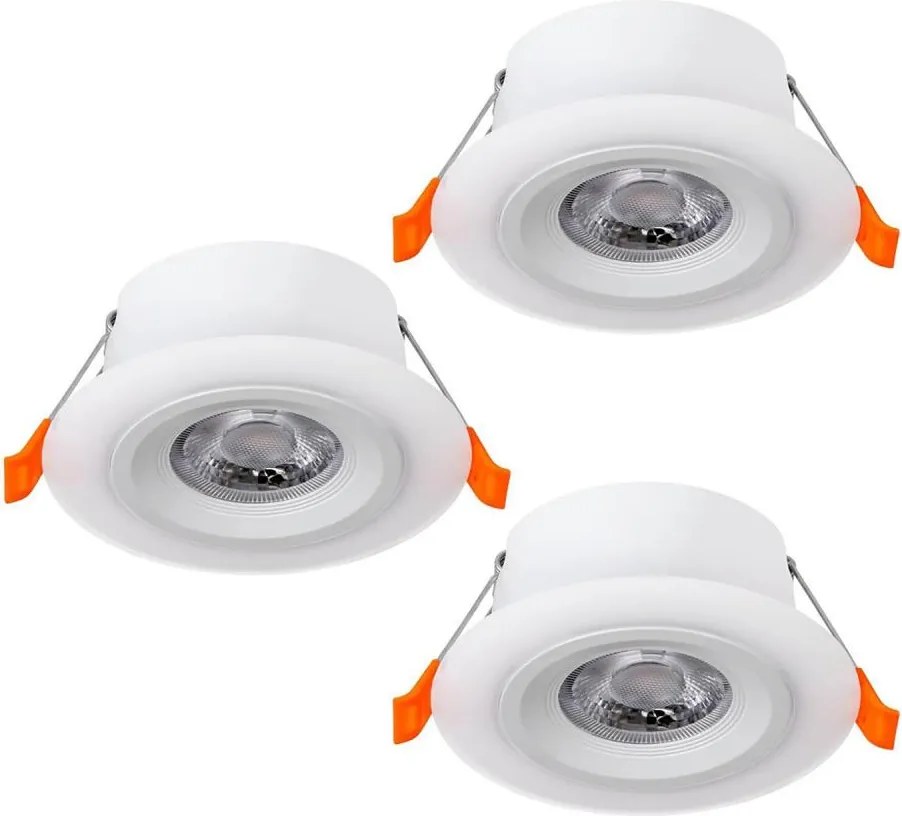 Eglo 900913 - Set di 3 faretti da incasso a LED CALONGE 3xLED/4,8W/230V bianco