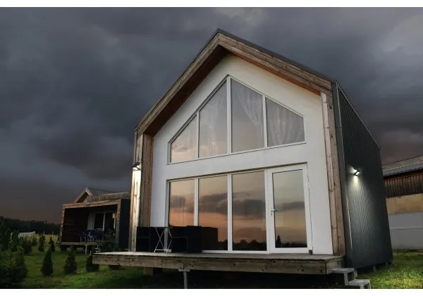 Ledvance - Applique a LED solare con sensore FARFALLA LED/8W/3,7V IP65