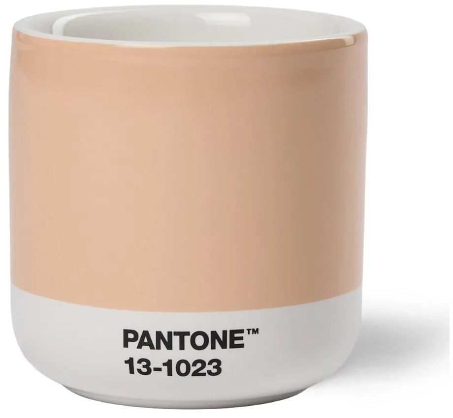 Tazza termica in ceramica arancione 175 ml Cortado Peach Fuzz 13-1023 - Pantone
