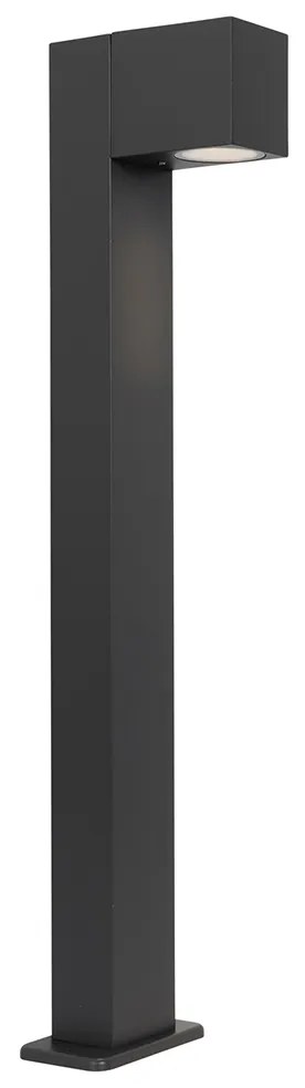 Lampada da terra industriale per esterni grigio scuro 65 cm IP44 - Baleno