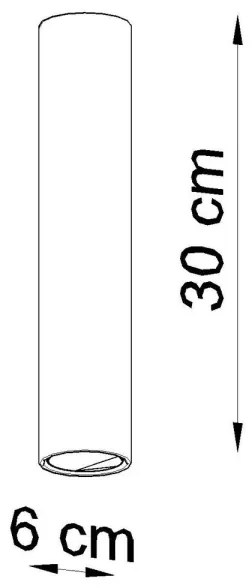 Sollux SL.0435 - Faretto LAGOS 1xGU10/10W/230V bianco