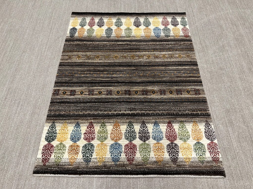 Loribaft Tappeto persiano 150x200 Beige (Iran) Annodato A Mano